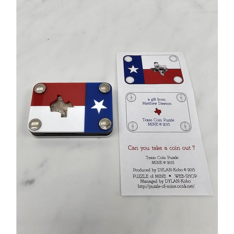 Texas Coin Puzzle by MINE / Dylan-Kobo