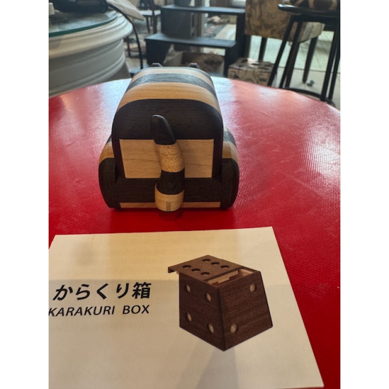 Karakuri Cheshire Cat Puzzle Box