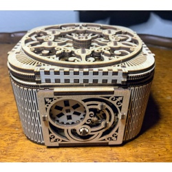 UGears Treasure Box - Assembled