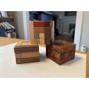 3 Wooden TICS by Lazlo Molnar