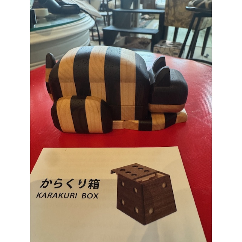 Karakuri Cheshire Cat Puzzle Box