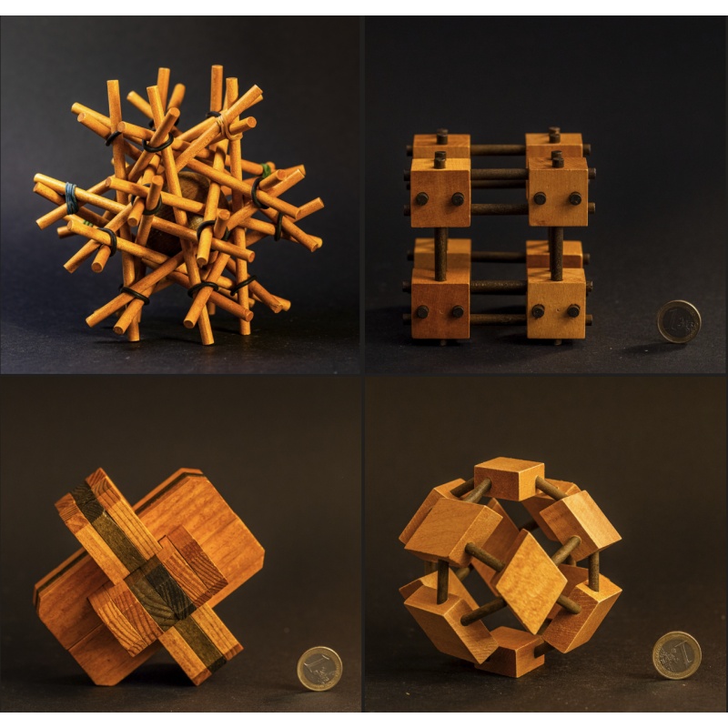 Set of 4 Arjeu puzzles( CT331 / CT431 / CT484 / CT703 )