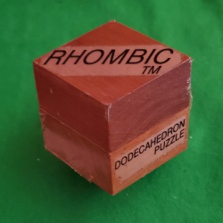 Rhombic Dodecahedron Puzzle