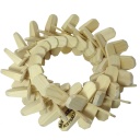 52 pieces of wood in a ring. Impossible object by Mr Puzzle.
