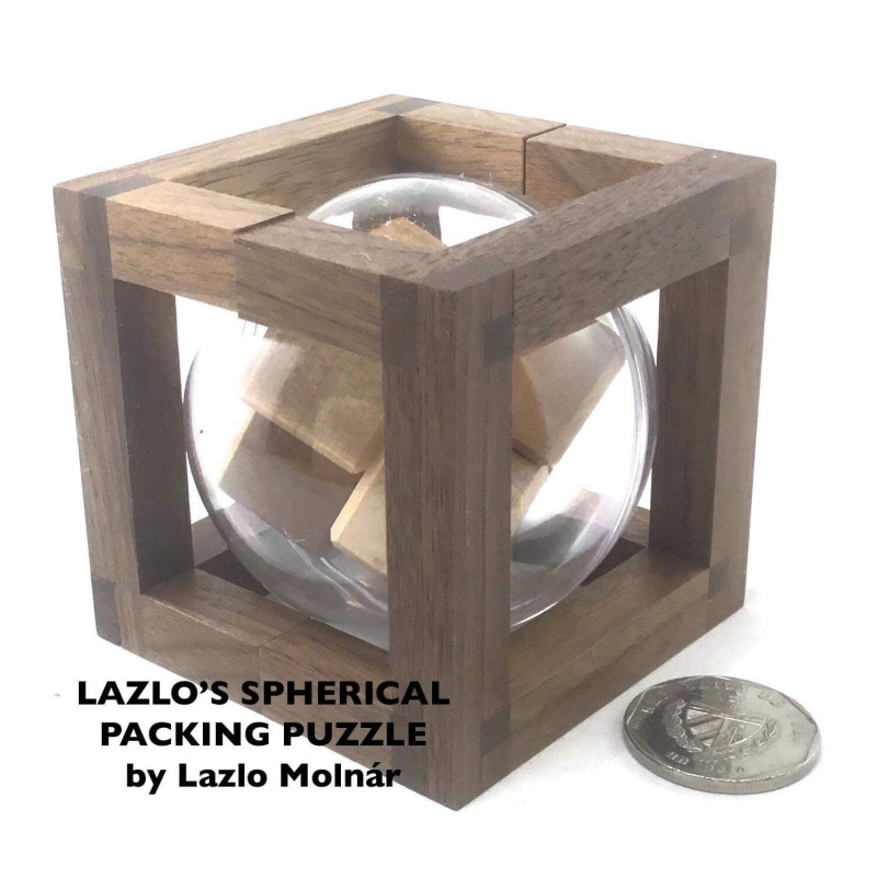 Spherical Packing Puzzle - László Molnár by CubicDissection