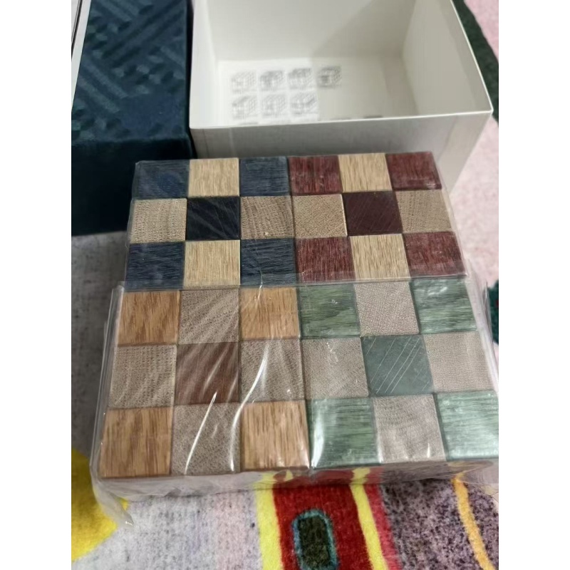 Karakuri Zaiku (Mechanism Craft) - Anbei by Akio Kamei - Dice Assembly Puzzle Set