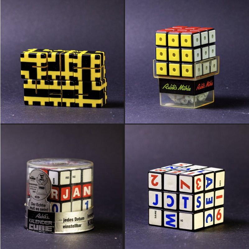 Set of 4 Twisty puzzles
