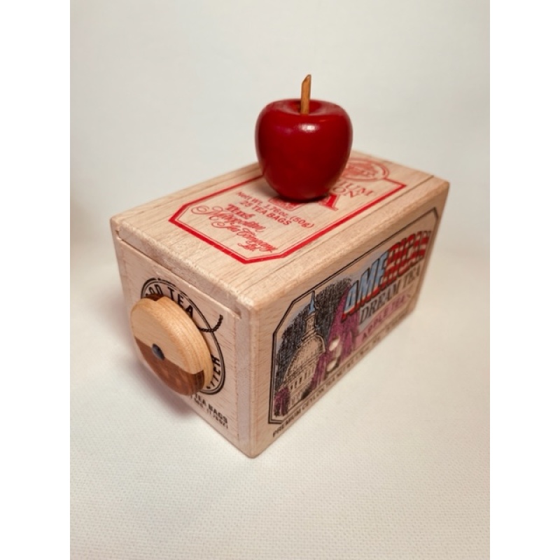 Granny Tea Box #8 ‘Apple Pie’ by Kelly Snache