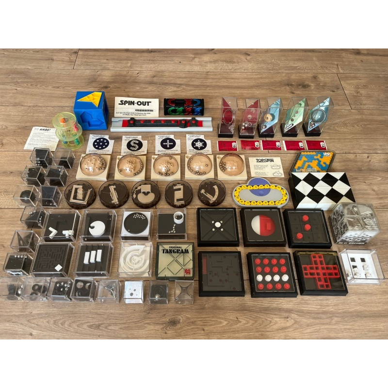 50+ vintage puzzles