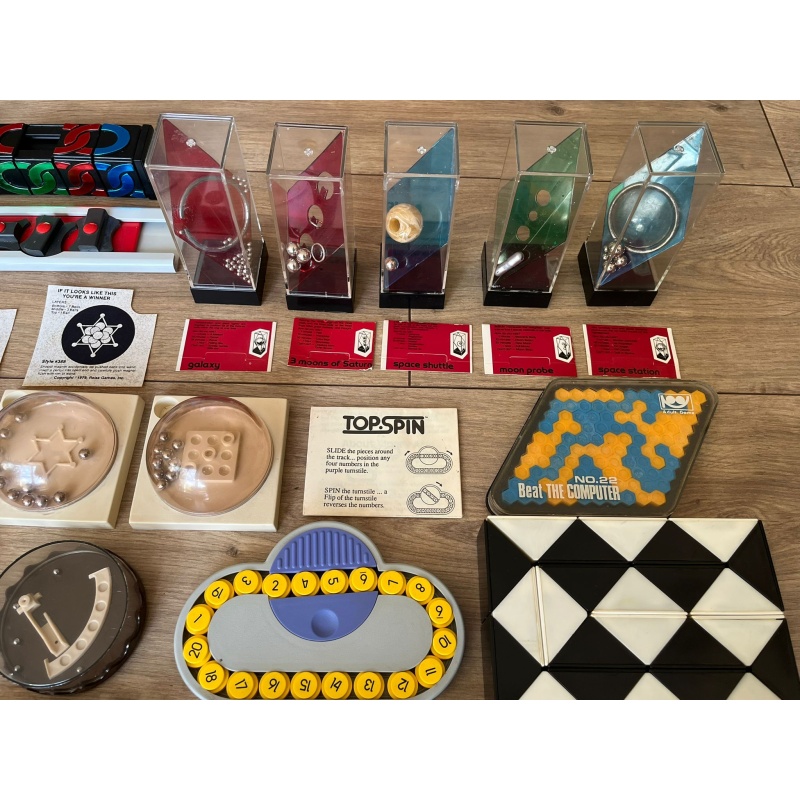 50+ vintage puzzles