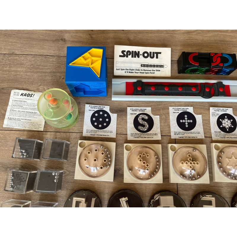 50+ vintage puzzles