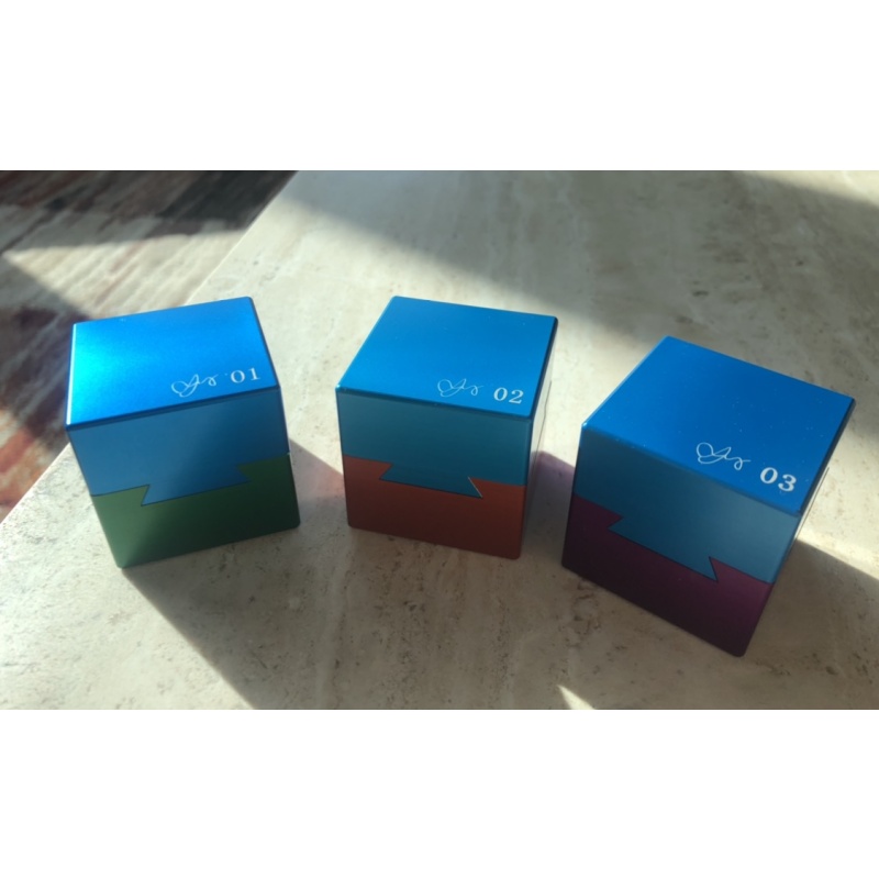 Dovetail Cube #01/02/03 - ALL THREE!! Puzzle Box By Wil Strijbos