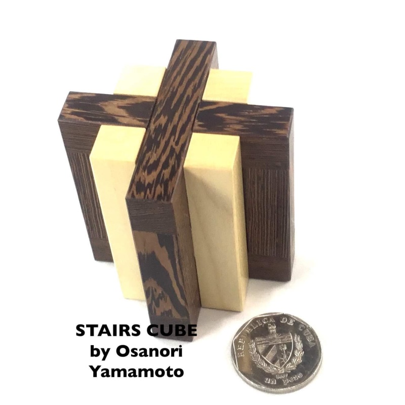 Stairs Cube - Osanori Yamamoto by Pelikan