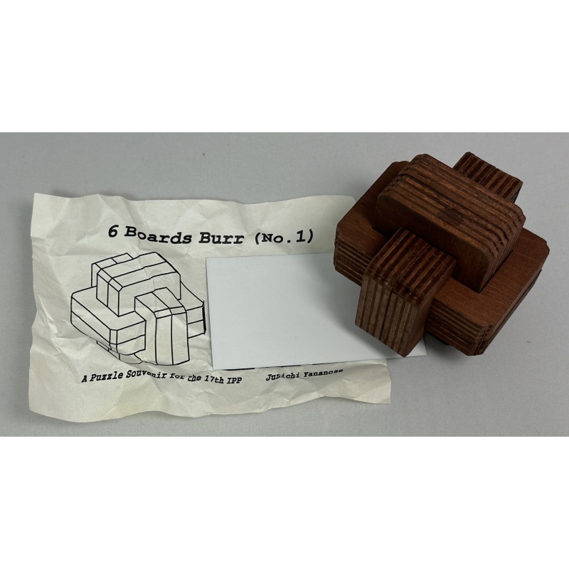 6 Boards Burr (No. 1) by Juno