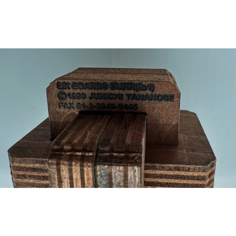 6 Boards Burr (No. 1) by Juno