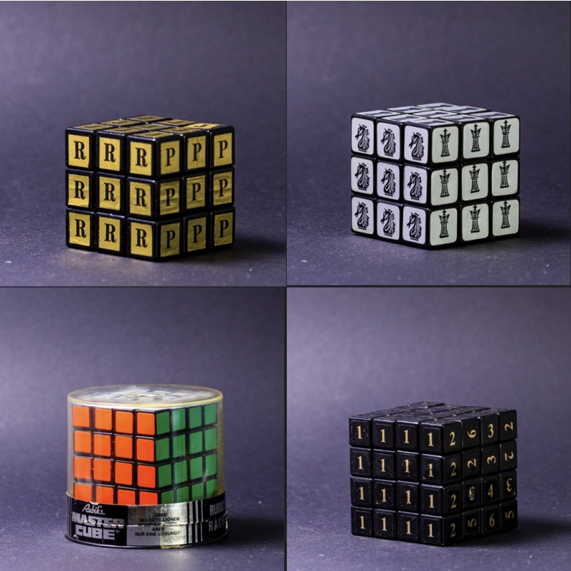 Set of 4 Twisty puzzles