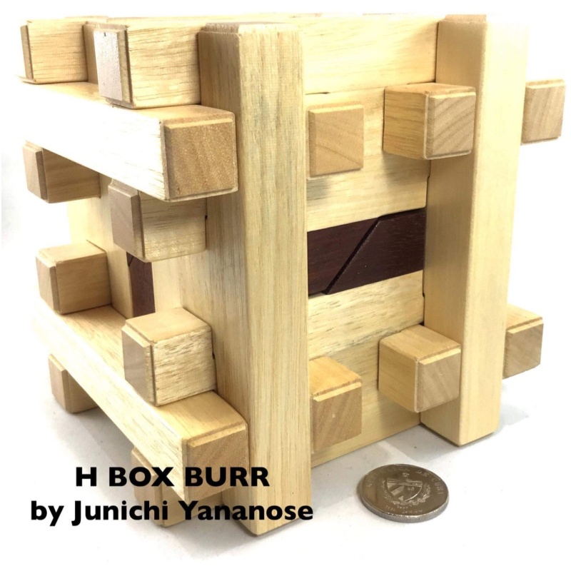 Improved H Burr (also called H Box Burr) by Juno