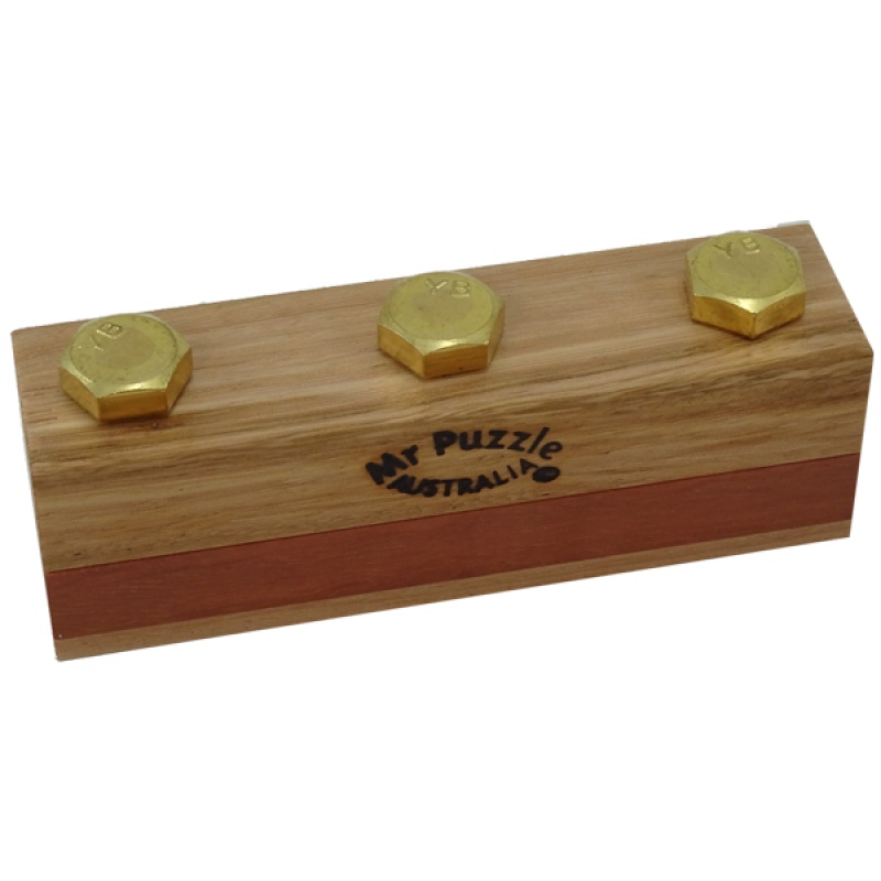 3 Wise Bolts sequential discovery puzzle by Brian Young