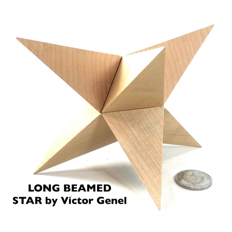 Long Beamed Star - Viktor Genel by Wayne Daniel/Interlocking Puzzles