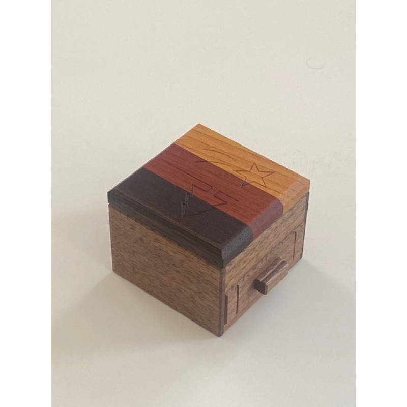 Secret Box with a Tree and a Star by Hiroshi Iwahara
