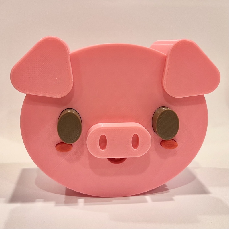 Oliver, a pig themed sequential discovery puzzle