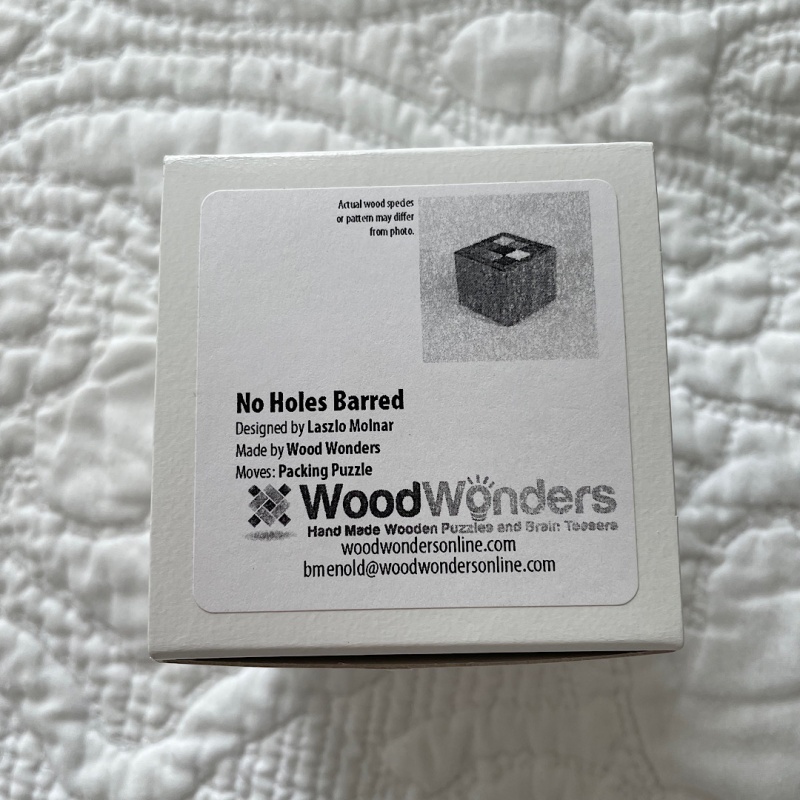 No Holes Barred by Wood Wonders