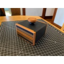 Coast-in Case - Sequential Discovery Puzzle Box - Brown & Black LINES