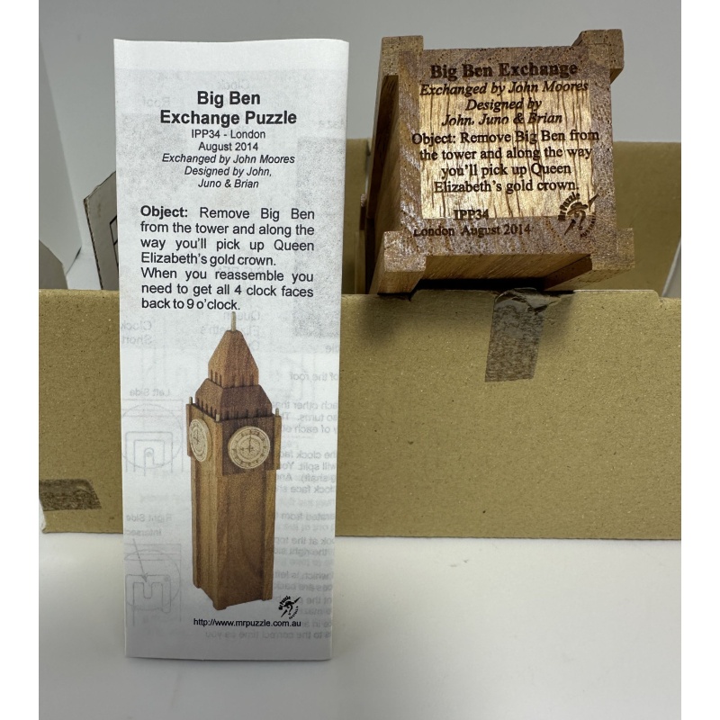 Big Ben sequential discovery puzzle