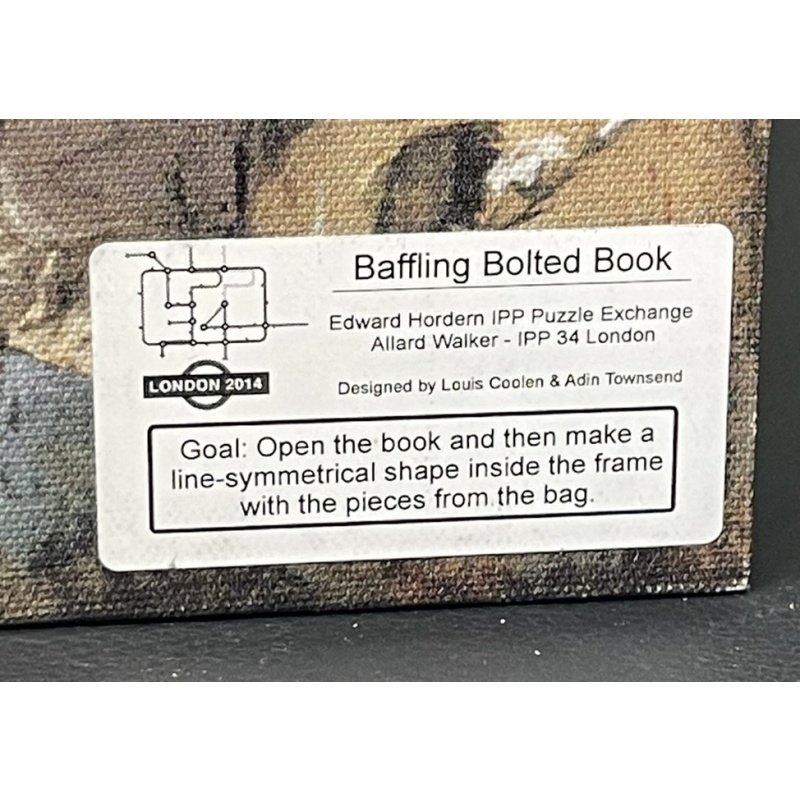 Baffling Bolted Book - IPP 34 London Exchange by Allard Walker