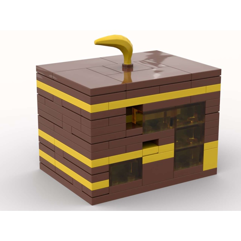 Banana Shake Lego Puzzle Box