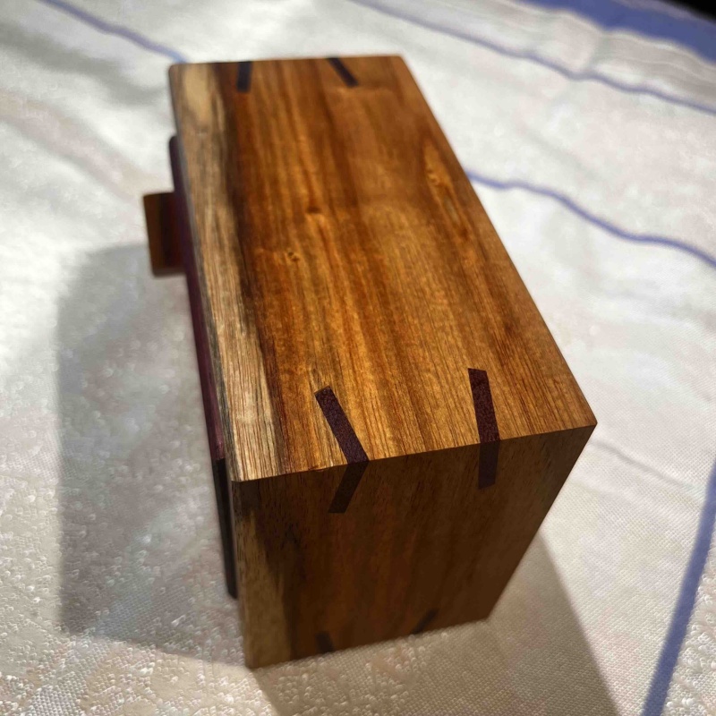 Blinded II - Canary Wood and Purple Heart