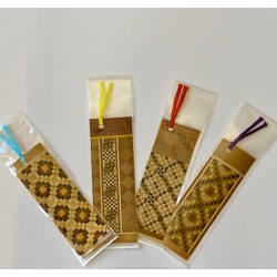 SET OF FOUR Yoshiyuki Ninomiya Bookmarks (Stamped with Hanko)