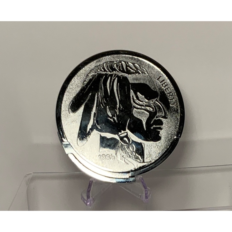 BUFFALO NICKEL PUZZLE by George Miller