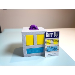Burr Bot (3D Printed Burr and Sequential Discovery Puzzle)