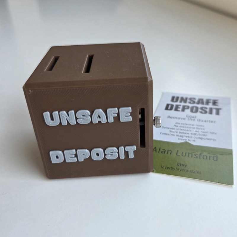 Unsafe Deposit by Alan Lunsford
