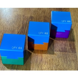All 3 dovetail cubes by Wil Strijbos