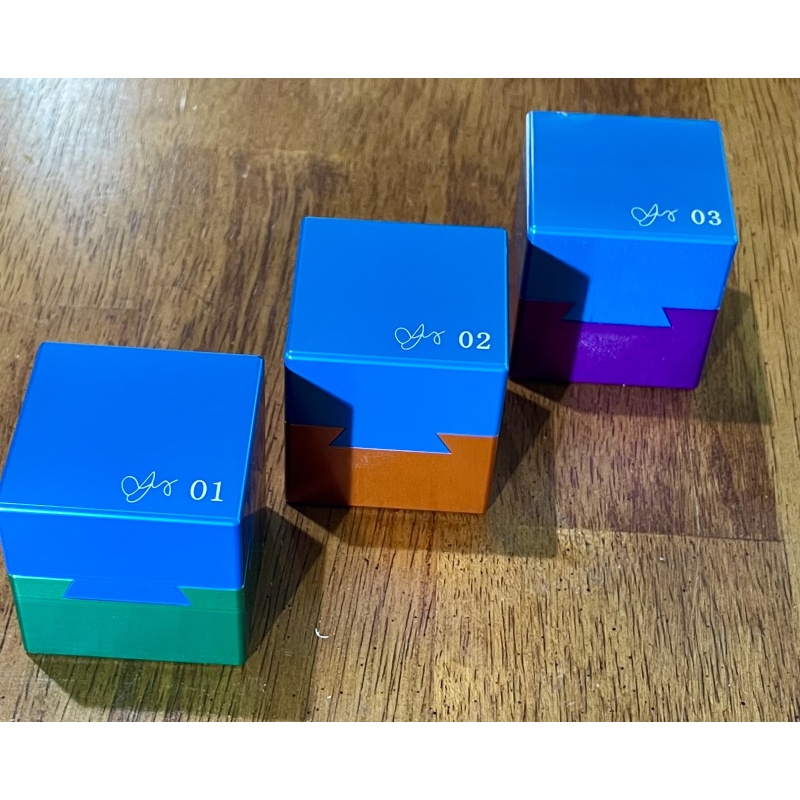 All 3 dovetail cubes by Wil Strijbos