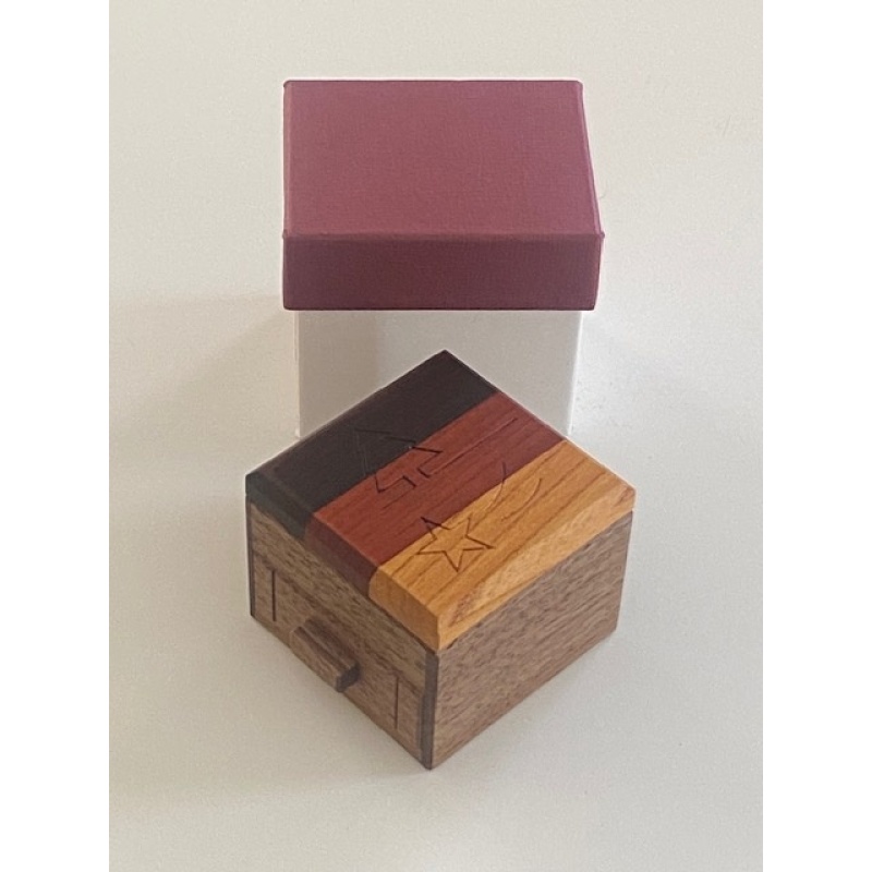 Secret Box with a Tree and a Star by Hiroshi Iwahara