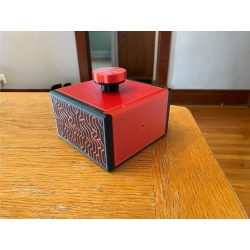Coast-in Case - Sequential Discovery Puzzle Box - RED Retro