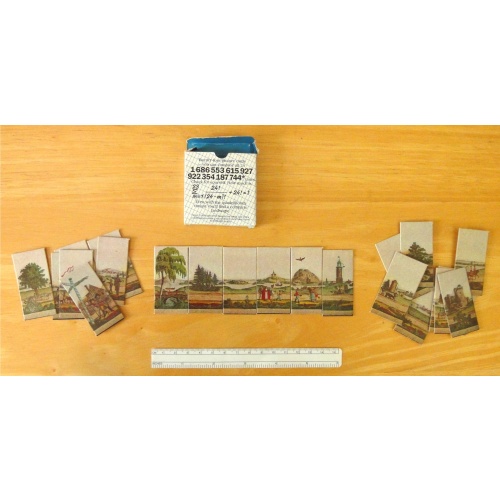 Arrange Tiles to Create Varied Landscapes--Repro of 19th Century Puzzle--Free shipping to US!