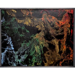 PIME #21/30 Limited Series, the Mechanical Painting Puzzle called BLACK RAINBOW