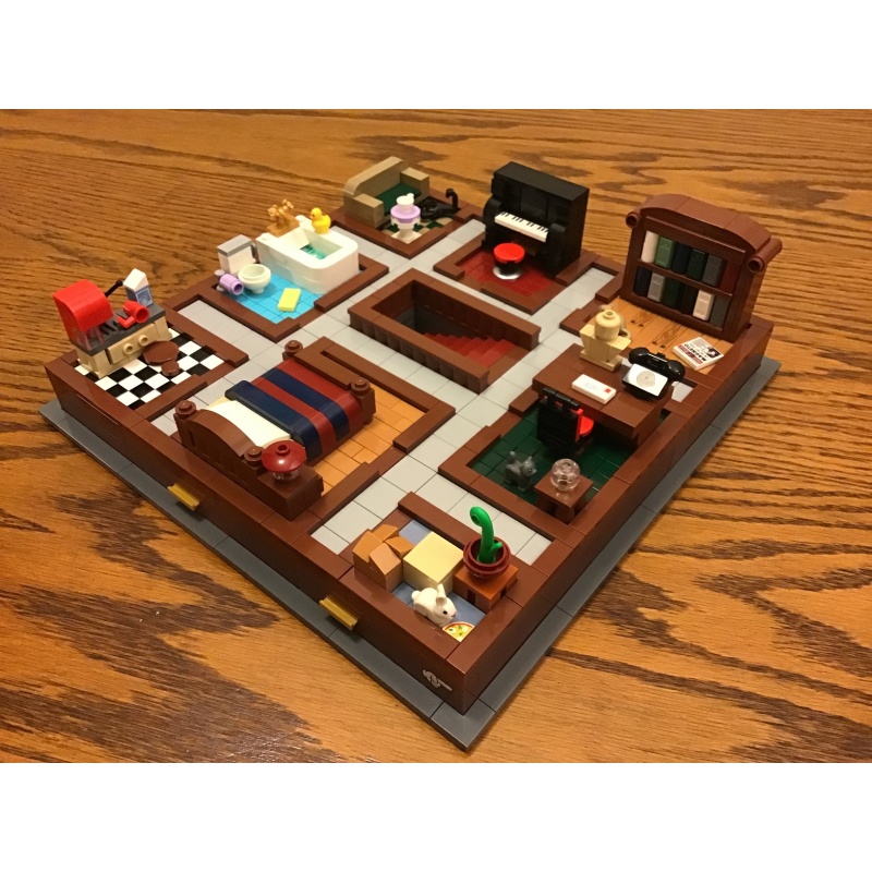 The Brick CLUE Puzzle Box [Classic Edition], by Plastic Blockbuster