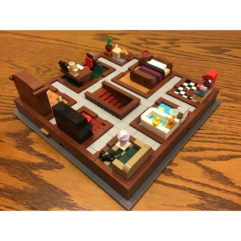 The Brick CLUE Puzzle Box [Classic Edition], by Plastic Blockbuster