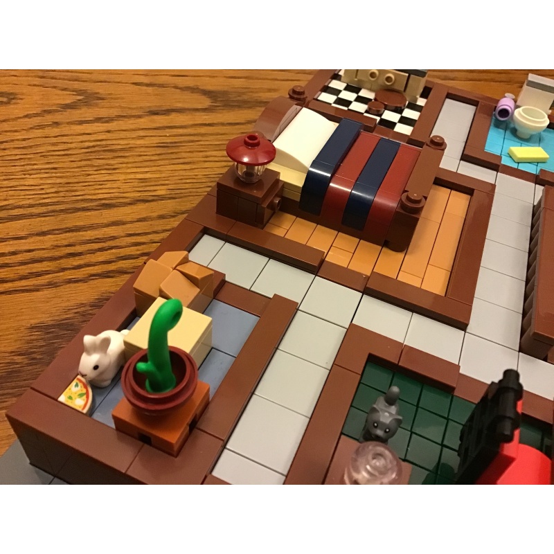 The Brick CLUE Puzzle Box [Classic Edition], by Plastic Blockbuster