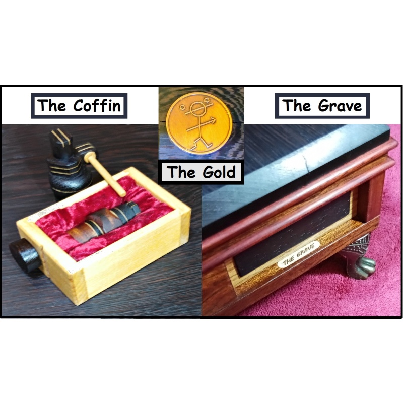 Stickman "Xombie Warrior" Puzzle Chest - (limited edition 2 of 3)