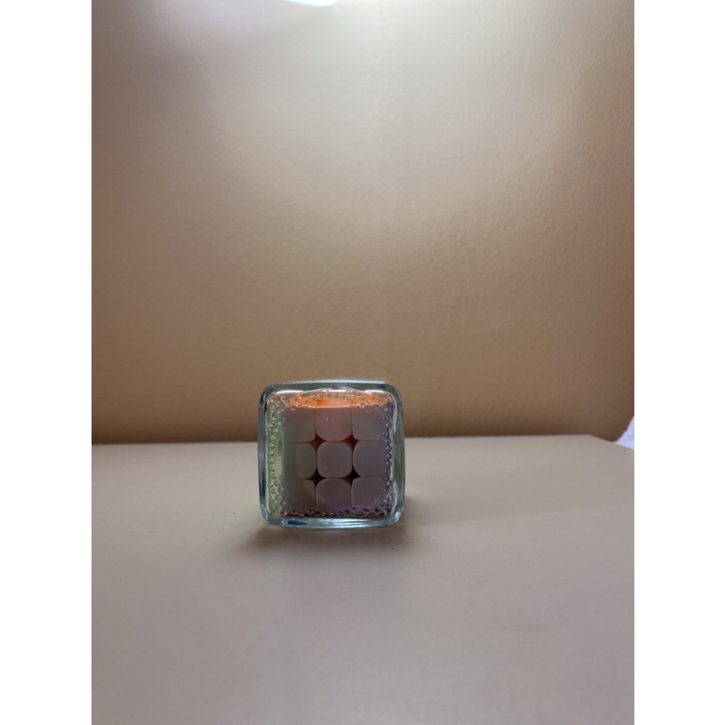 Mini Rubik’s cube in a jar aka impossible bottle