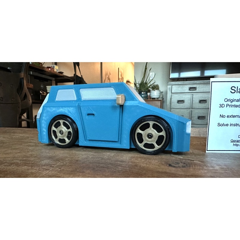 Slammed Car - 3D Print
