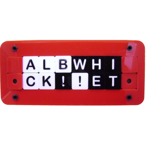 My own BLACK! WHITE! puzzle (c) Ton Delsing