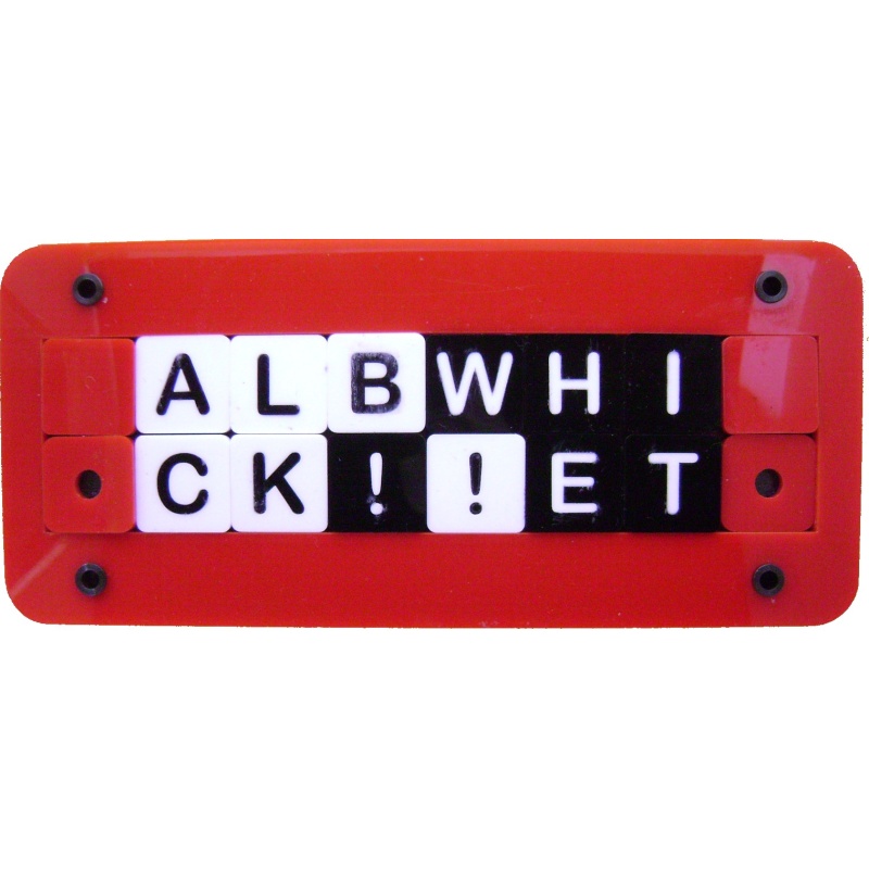 My own BLACK! WHITE! puzzle (c) Ton Delsing