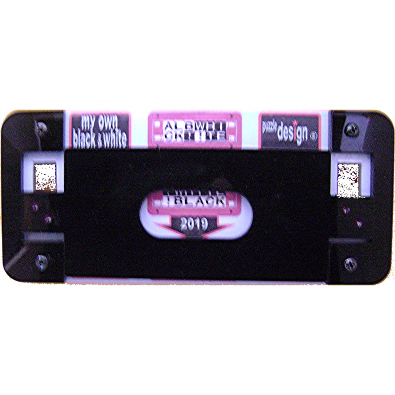 My own BLACK! WHITE! puzzle (c) Ton Delsing